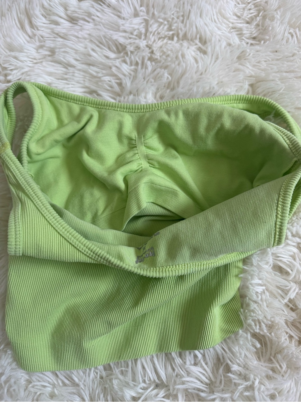 Pro•Fit Seamless Ribbed Crop Top - Picture 5 of 5
